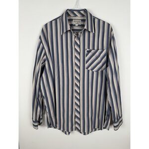 Phat Farm Striped XXL Mens Button Up Long Sleeve‎ Shirt